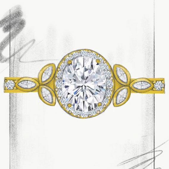 Create a sketch design of your simple jewelry by Svitozar_ko | Fiverr