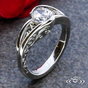 Wrap Style With Filigree/Engraving