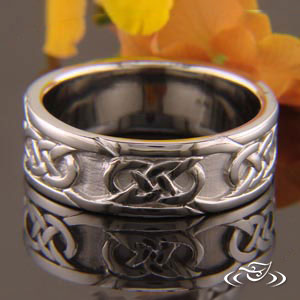 Carved Celtic Band