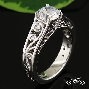 Platinum Carved Design