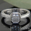 Art Deco Classic Full Bezel Ring